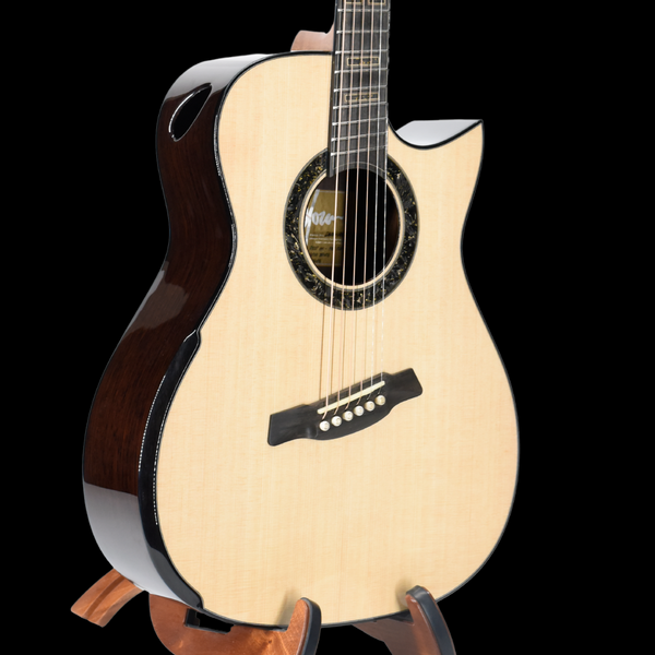 Hozen Guitars Gold Label - Deep OM Sitka Spruce Wenge - 24101446VIWECSB4JX