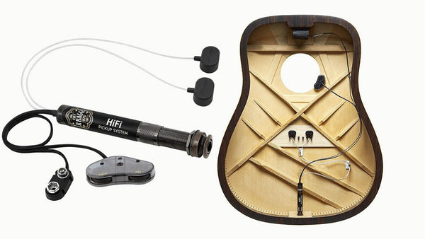LR Baggs HiFi High-Fidelity Acoustic Bridge Plate Pickup System (INCLUSIVE OF INSTALLATION)