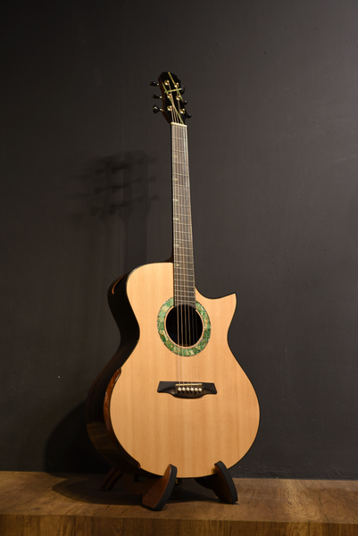 Hozen Guitars MJ Ziricote HG-SIZCCSB4QZ