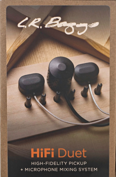LR Baggs HiFi Duet High-Fidelity Pickup and Microphone Mixing System (INCLUSIVE OF INSTALLATION)