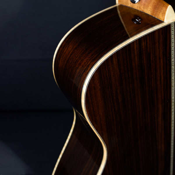 Hozen Guitars GE OM Indian Rosewood HG-OMIR4WQHV Sunburst