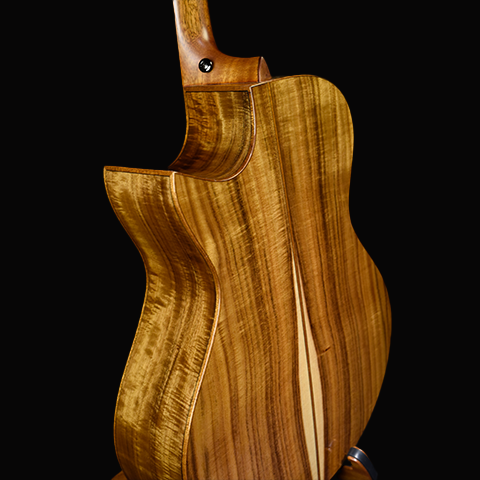 MJ Swiss Spruce with Koa Fanned Fret - SIKOCSB4SJWF
