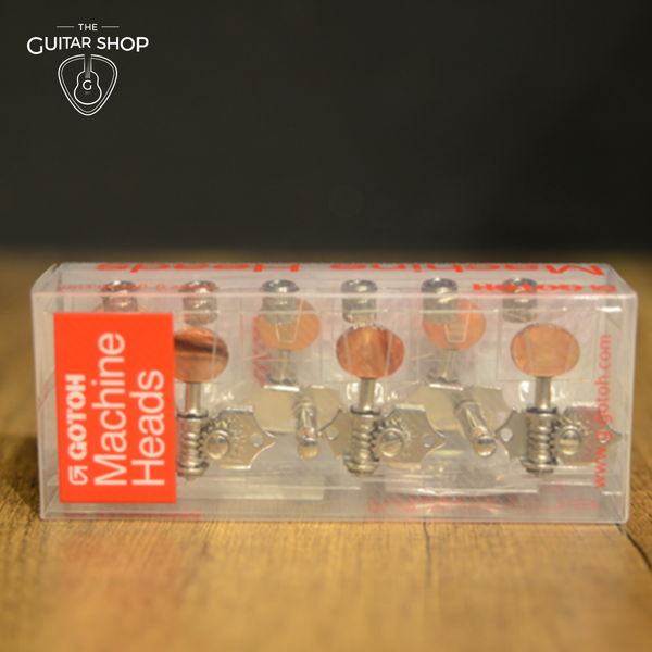 Gotoh SE770 Nickel Finish Brown Knob