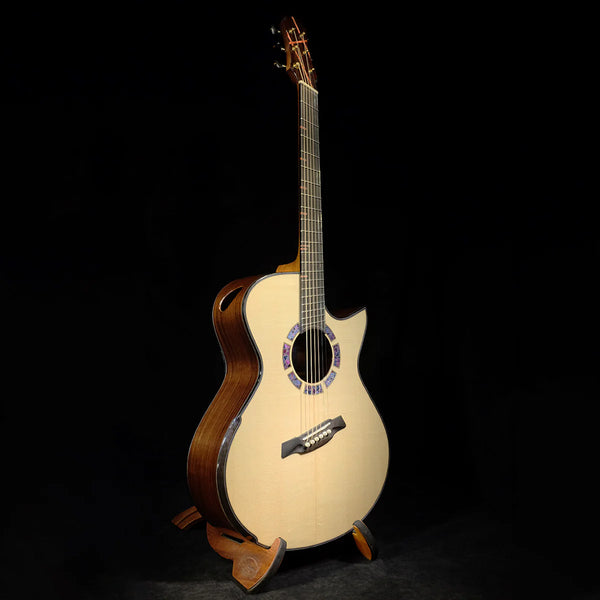 Hozen Guitars Blue Label | MJ Torrefied Swiss Indian Rosewood #182 | Fan Fret SIIRCSB4SWFJ