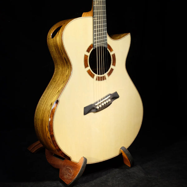 Hozen Guitars Blue Label MJ Torrefied Swiss Mexican Bocote #199 | Fan Fret | - 21090596 SIBOCSB4SWFJ