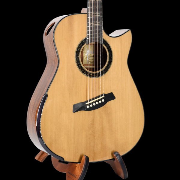 Hozen Guitars Gold Label - MD Adirondack Honduran Mahogany - ROMHCSB4AJFWX