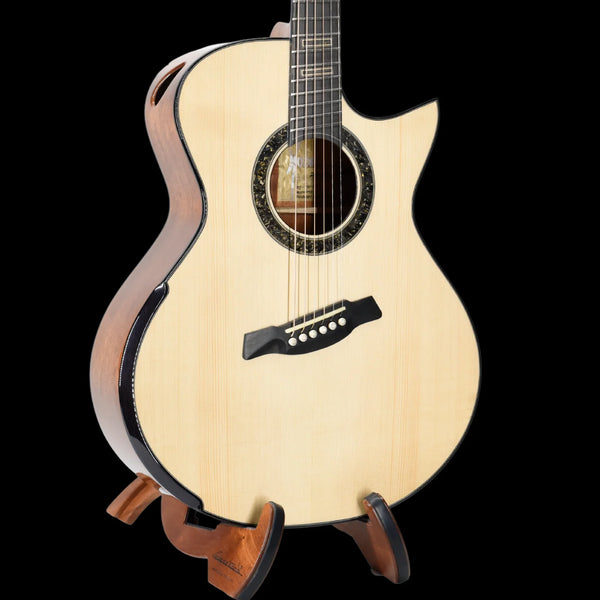 Hozen Guitars Gold Label | MJ Adirondack Mahogany Fanned Fret | SIMHCSB4AJFX