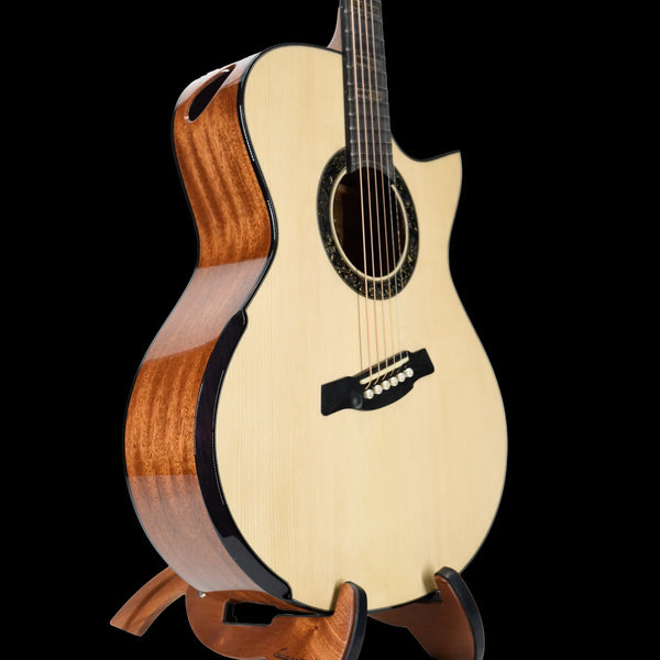 Hozen Guitars Gold Label | MJ Adirondack Mahogany Fanned Fret | SIMHCSB4AJFX