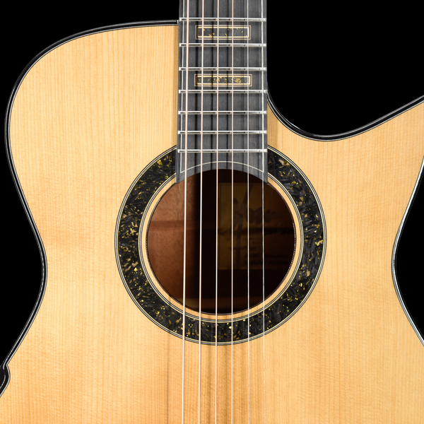 Hozen Guitars Gold Label - MD Adirondack Honduran Mahogany - ROMHCSB4AJFWX