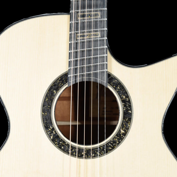 Hozen Guitars Gold Label | MJ Adirondack Mahogany Fanned Fret | SIMHCSB4AJFX