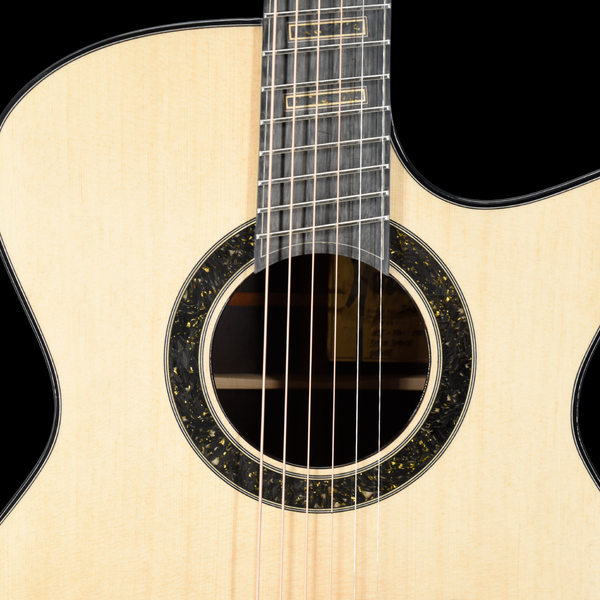 Hozen Guitars Gold Label - Deep OM Sitka Spruce Wenge - VIWECSB4JX