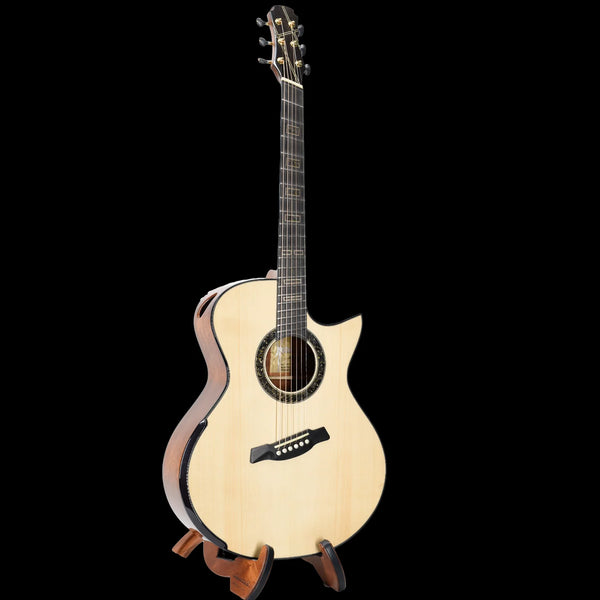 Hozen Guitars Gold Label | MJ Adirondack Mahogany Fanned Fret | SIMHCSB4AJFX