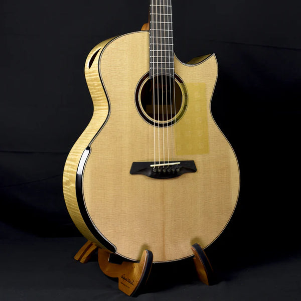 Hozen Guitars SJ Flamed Maple - RAFMCSB4AWX