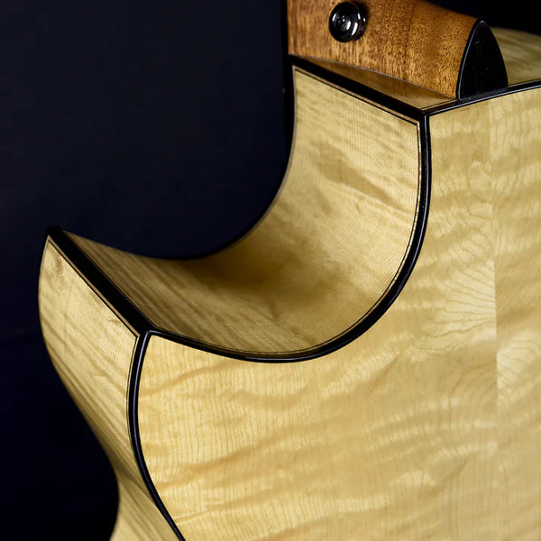Hozen Guitars SJ Flamed Maple - RAFMCSB4AWX