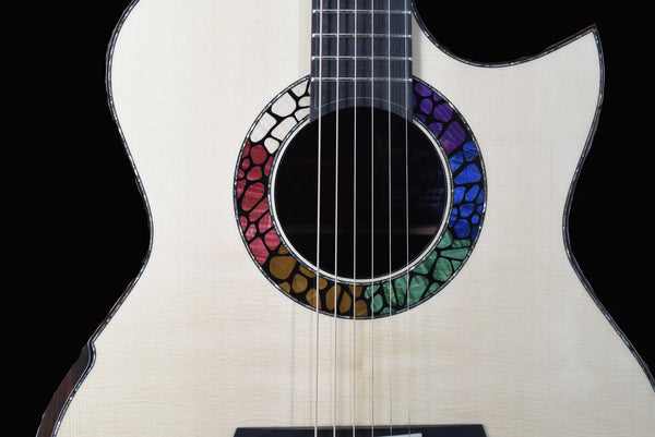 Hozen Guitars Blue Label | SJ Swiss Moon Indian Rosewood | #329 | RAIRCSB4SJZXX