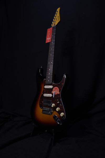 Farida Electric Guitars F5051 Three Tone Sunburst w/ HSS Pickups
