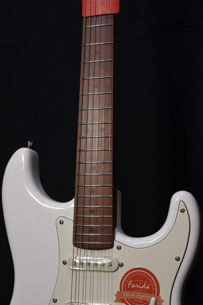 Farida Electric Guitars F5020 Metallic White w/ HSS Pickups