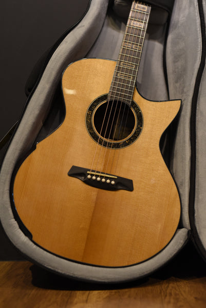 Real Mission Padded Acoustic Guitar Gig Bag Gold
