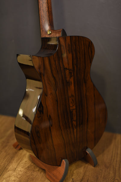 Hozen Blue Label Crossover Series | Deep Vera Swiss Moon Spruce Mexican Zircote | #336