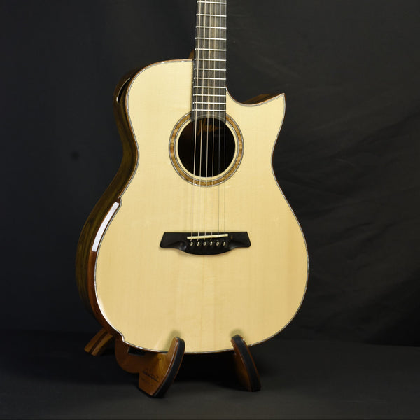 Hozen Guitars Black Label | OM Swiss Moon Spruce Pacific Koa| VIKOCSB4SWJQ