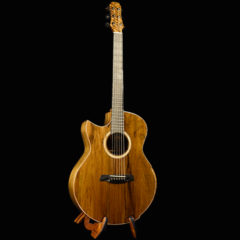 Hozen Guitars Black Label | SJ Pacific Koa Full Lefty