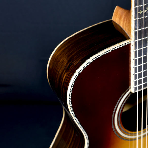 Hozen Guitars OM Indian Rosewood MG-HG-OMIR4WQHV Sunburst
