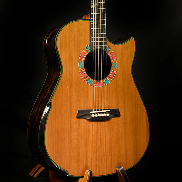 Hozen Guitars Blue Label MD Sinker Redwood Mexican Ziricote - #207 | 21090204ROZCCSB4RWJ