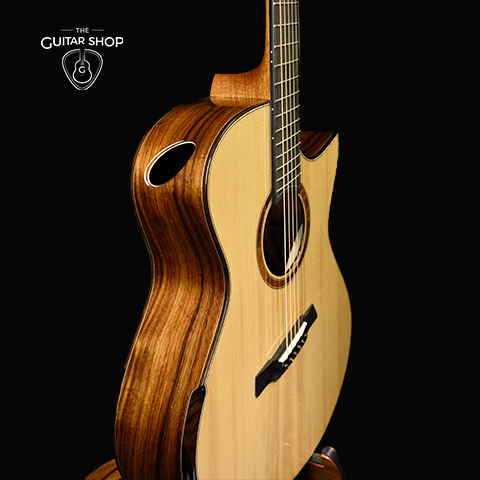 MJ Adirondack with Santos Rosewood Fanned Fret - SISRCSB4AJWF