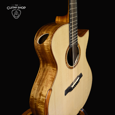 MJ Swiss Spruce with Koa Fanned Fret - SIKOCSB4SJWF