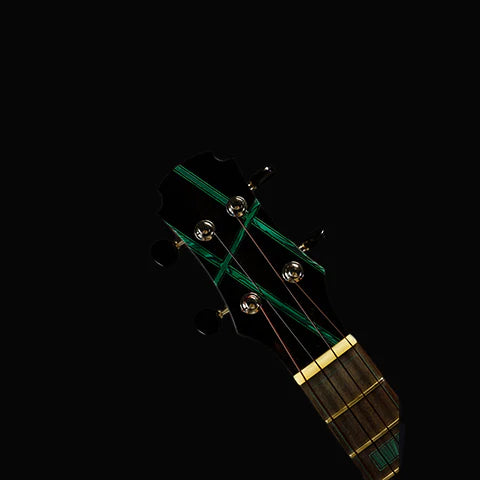 Hozen Guitars Green Label | Tenor German Spruce Indian Rosewood | Green Burst UTIRVSB2G