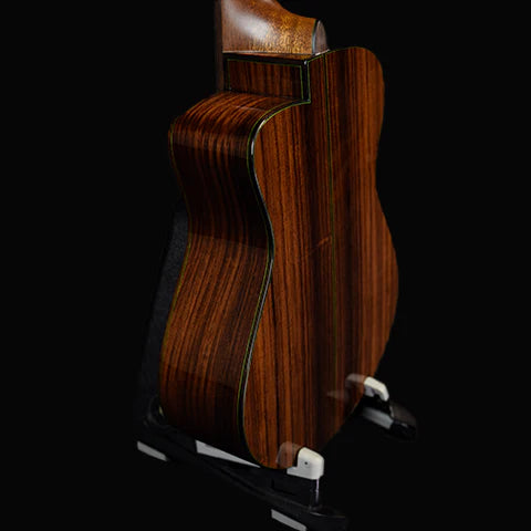 Hozen Guitars Green Label | Tenor German Spruce Indian Rosewood | Green Burst UTIRVSB2G