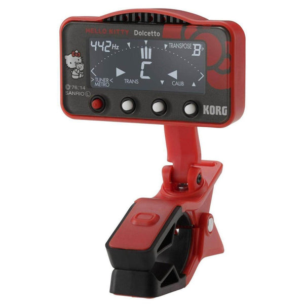 Korg Hello Kitty Clip-On Tuner AW-3M-KTBK Dolcetto Black