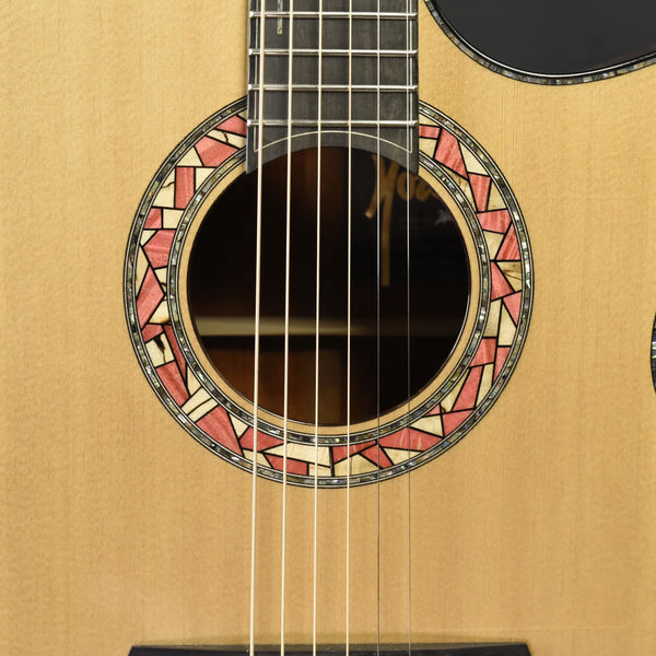 Hozen Guitars Black Label | Limited Edition - Fire | Deep OM Sitka Spruce African Padauk | SVIPACSB4UJ