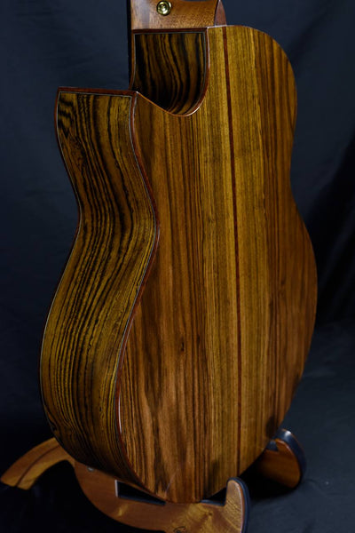 Hozen Guitars Blue Label | SJ Torrefied Swiss Mexican Bocote Fan Fret  | #200| RABOCSB4SWFJ(Copy)
