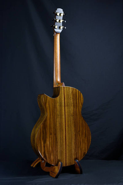 Hozen Guitars Blue Label | SJ Torrefied Swiss Mexican Bocote Fan Fret  | #200| RABOCSB4SWFJ(Copy)