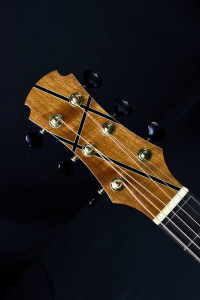 Hozen Guitars Blue Label | MJ Torrefied Red Cedar Flamed Walnut  | #163 | SIFWCSB4CWJ