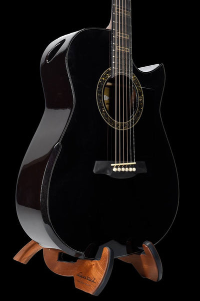 Hozen Gold Label | MD Sitka Spruce Wenge Black Top | ROWECSB4JFX