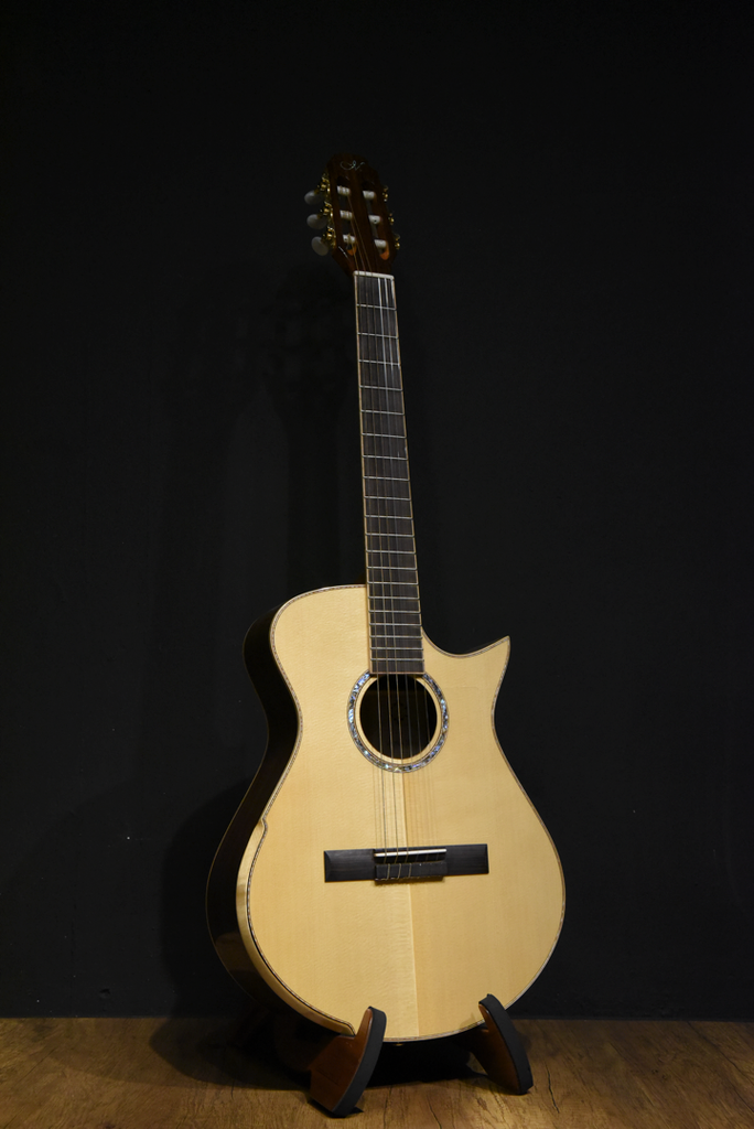 Maestro Guitars Crossover Series Vera IR CB GY Nylon String Guitar