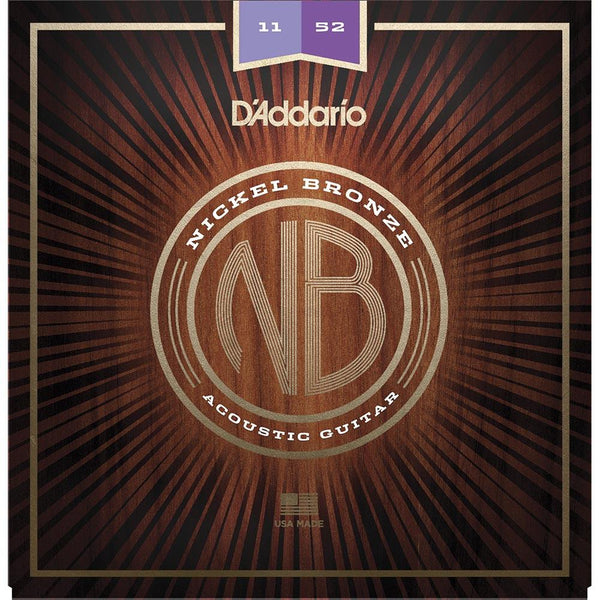 D'Addario Nickel Bronze NB1152 Custom Light