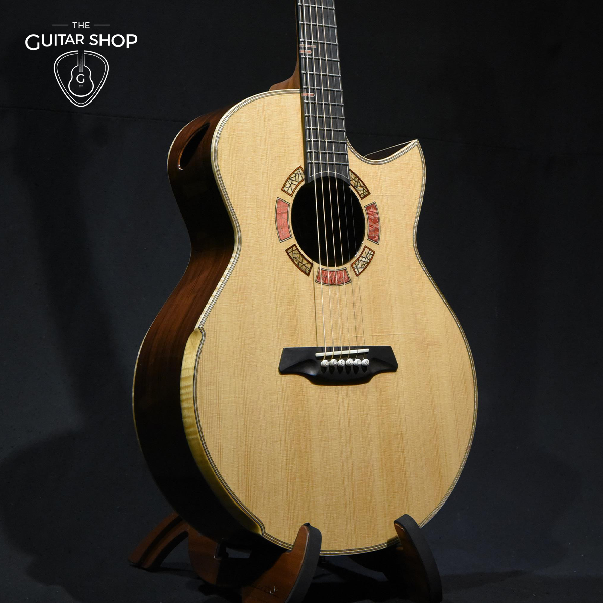 Hozen Guitars SJ Madagascar RW HG-RAMRCSB4Z – The Guitar