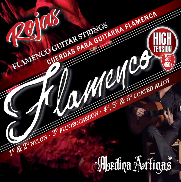 Medina Artigas Flamenco Guitar Strings | Set 450M High Tension