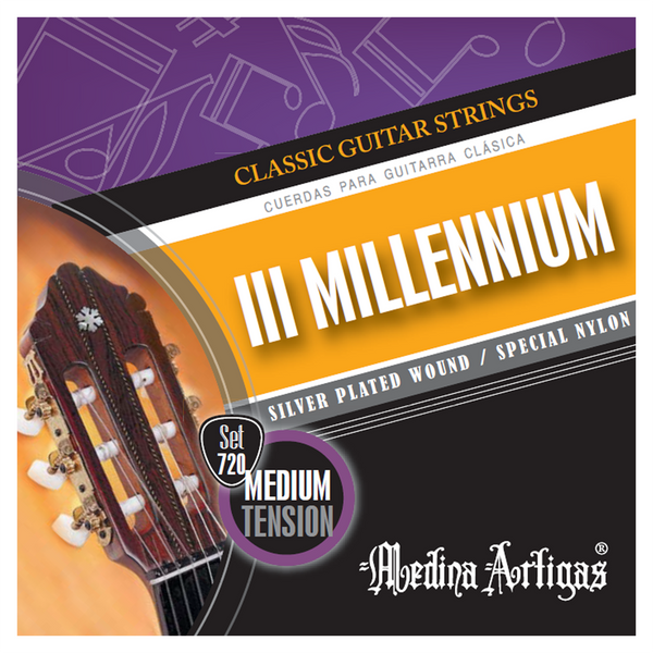Medina Artigas III Millenium Classical Strings | Set 720 Medium Tension